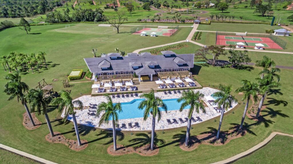 Clube Solemar vista aérea